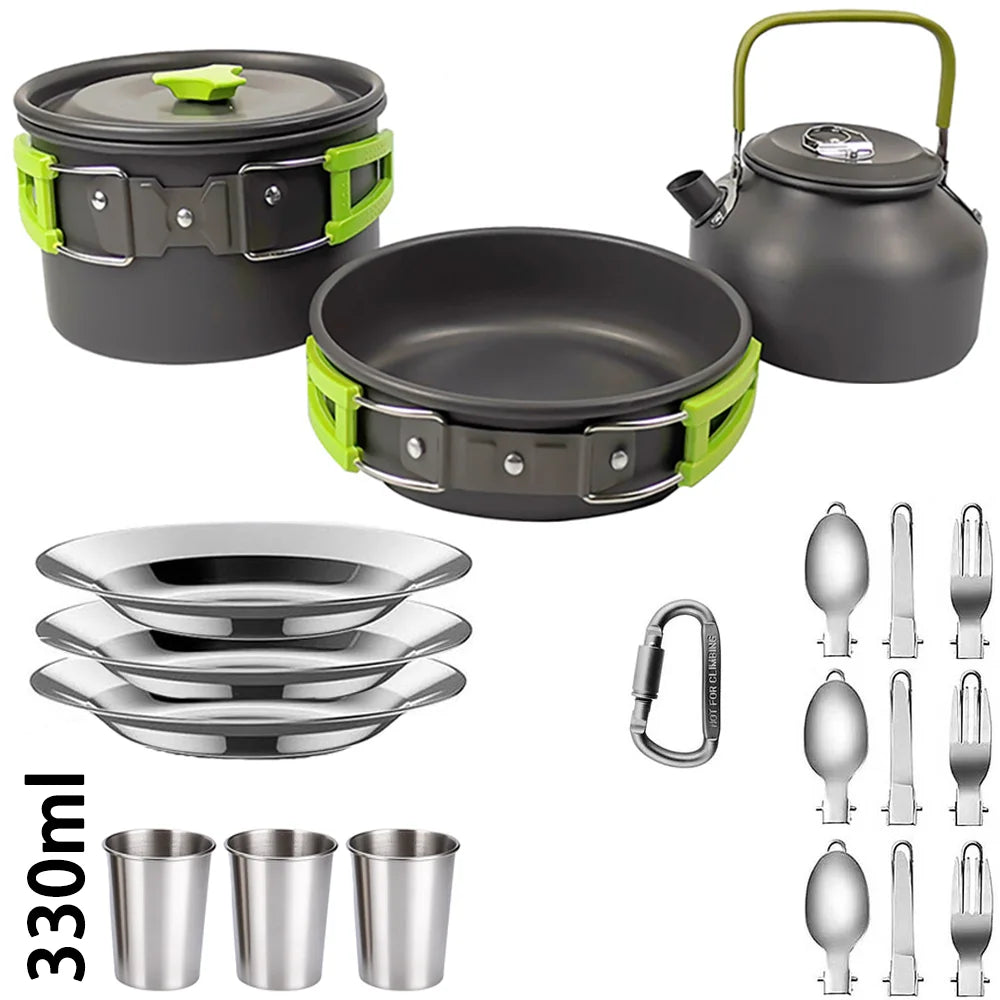 Camping Cooking set Camping Cookware Outdoor Travel