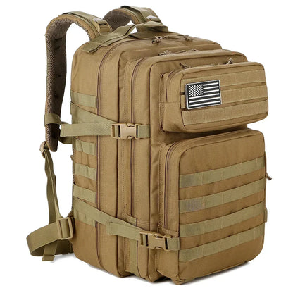 45L Tactical Backpack Large Capacity Outdoor Rucksack