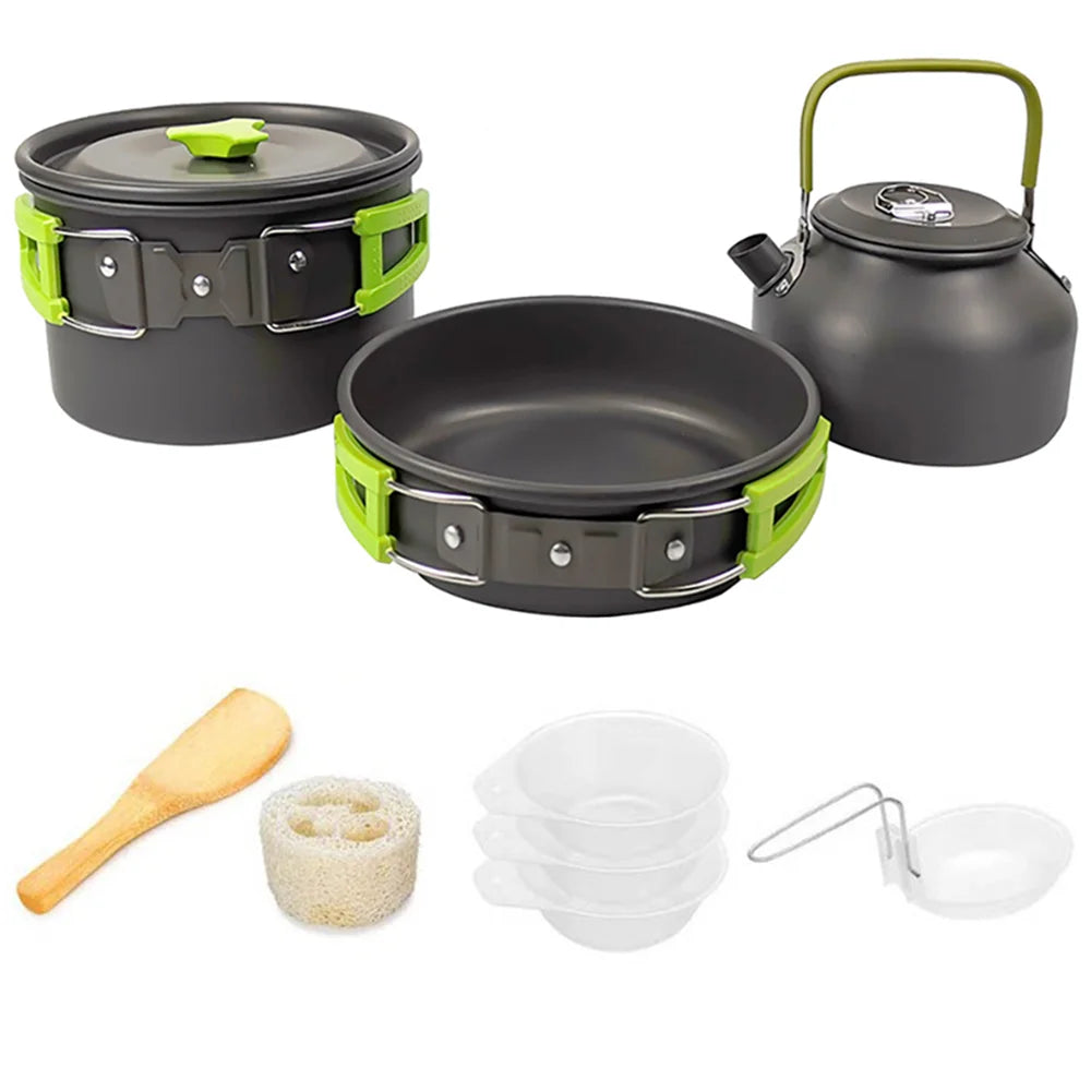 Camping Cooking set Camping Cookware Outdoor Travel