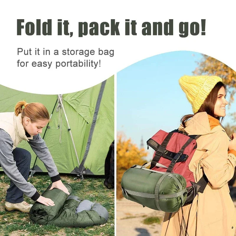 Camping Sleeping Bag Ultralight Waterproof 4 Season