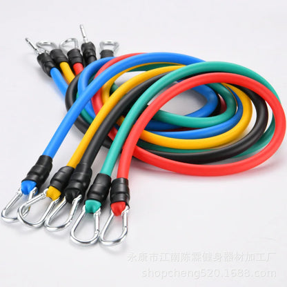 Pull Rope Bodybuilding Resistance Bands Set