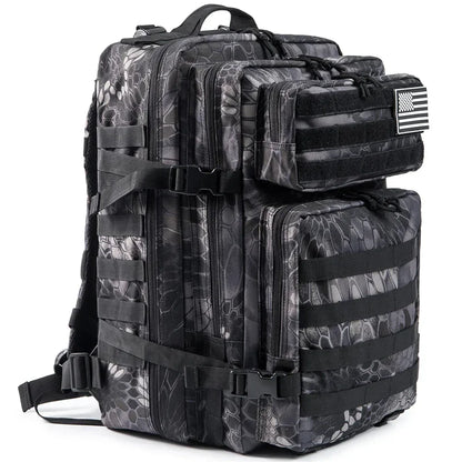 45L Tactical Backpack Large Capacity Outdoor Rucksack