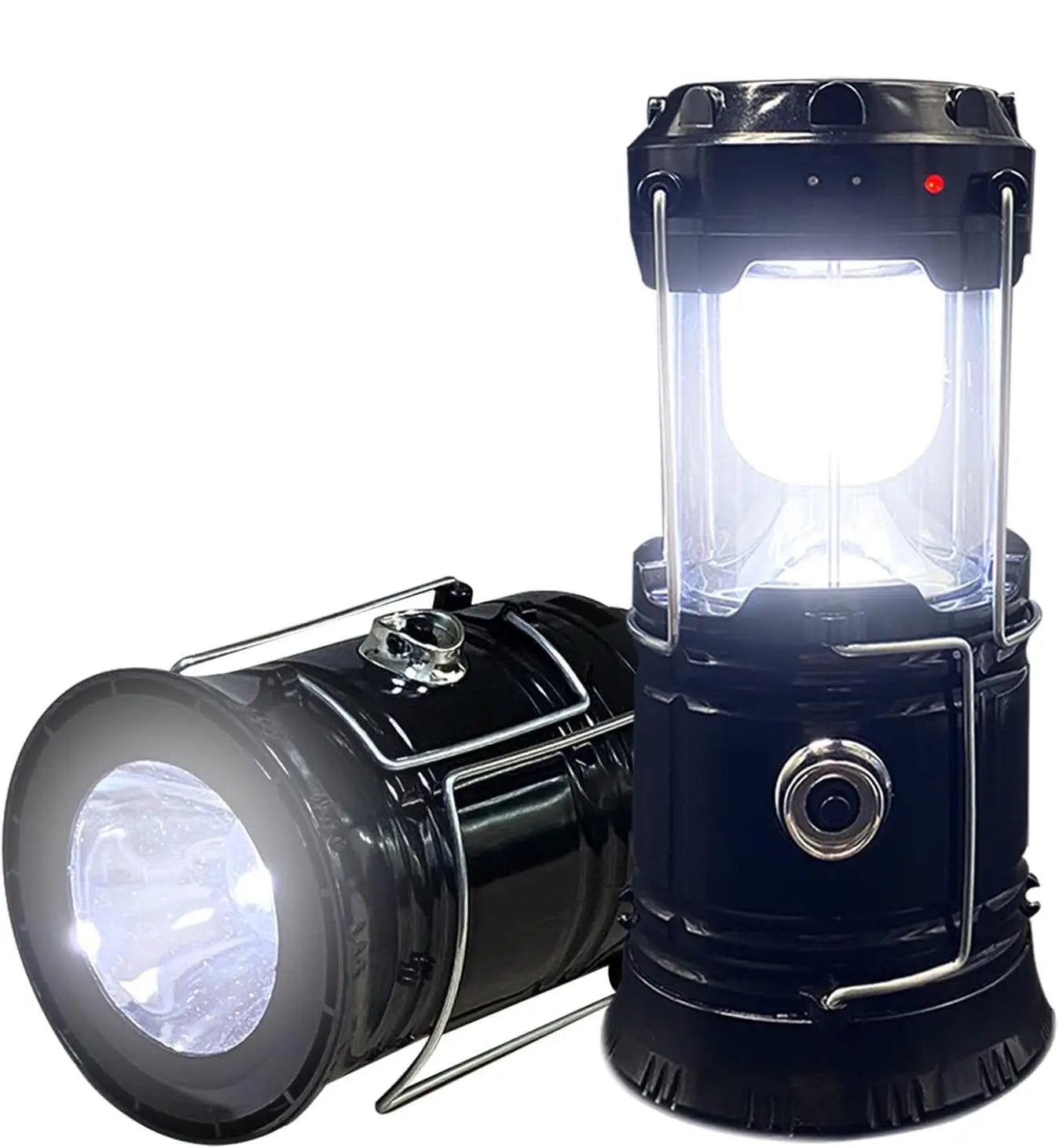 Rechargeable Mini Solar Camp Lanterns Collapsible