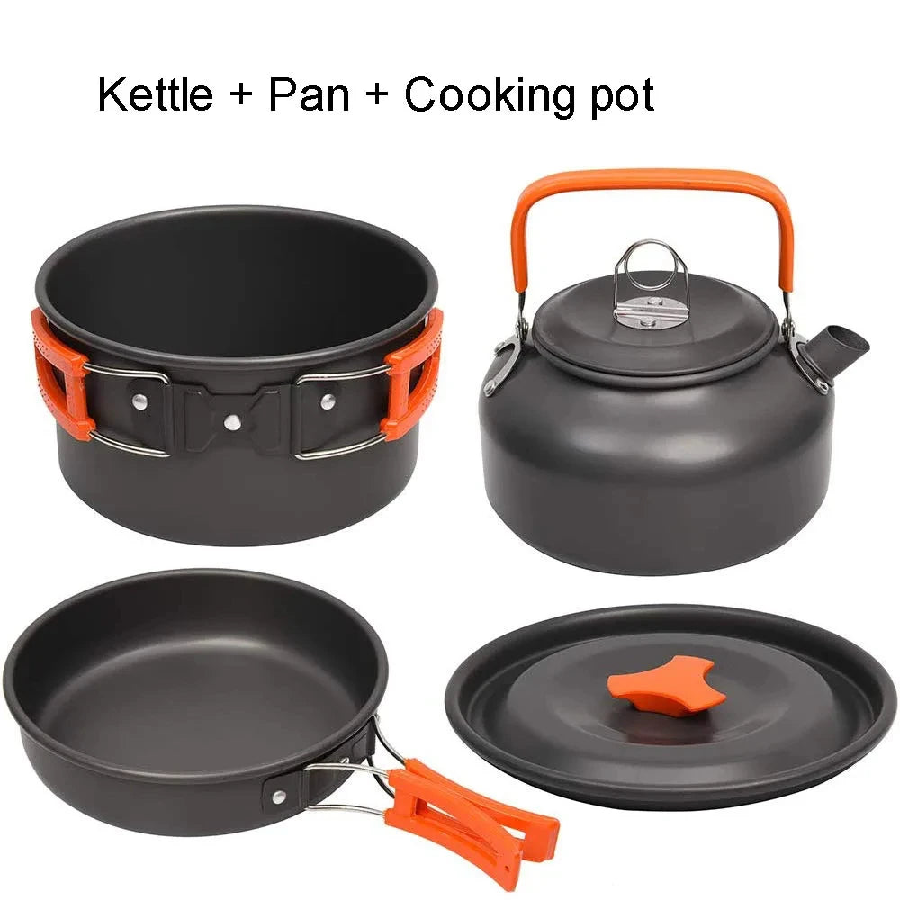 Camping Cooking set Camping Cookware Outdoor Travel