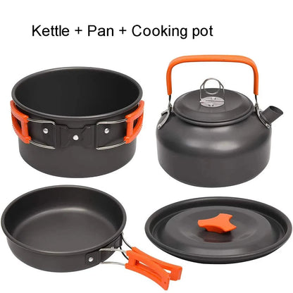 Camping Cooking set Camping Cookware Outdoor Travel
