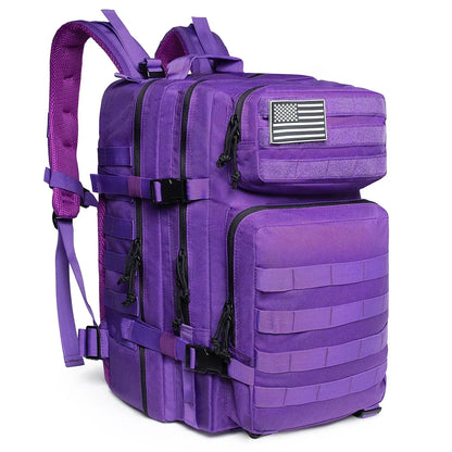 45L Tactical Backpack Large Capacity Outdoor Rucksack