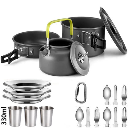 Camping Cooking set Camping Cookware Outdoor Travel