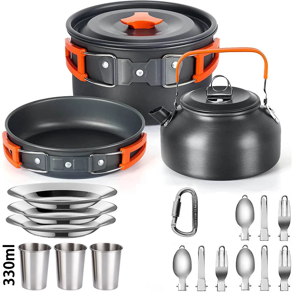 Camping Cooking set Camping Cookware Outdoor Travel