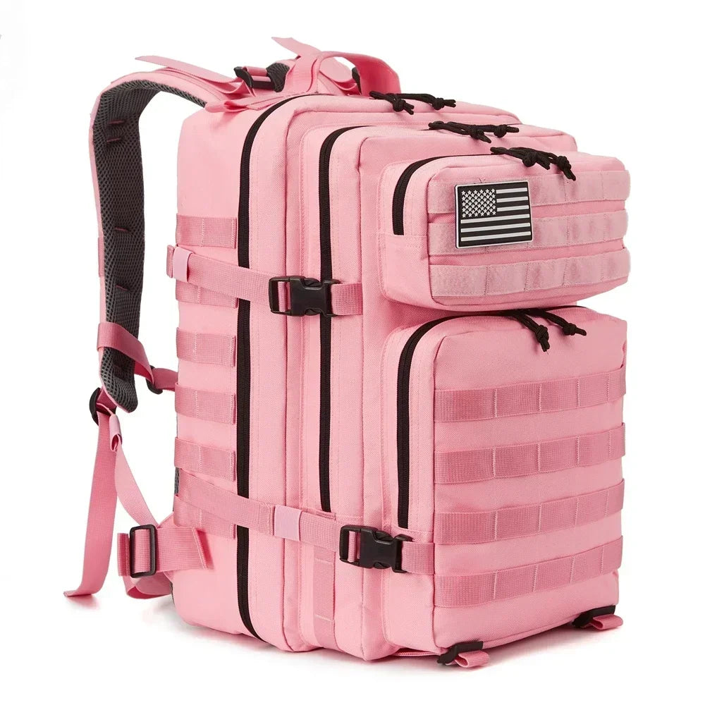 45L Tactical Backpack Large Capacity Outdoor Rucksack