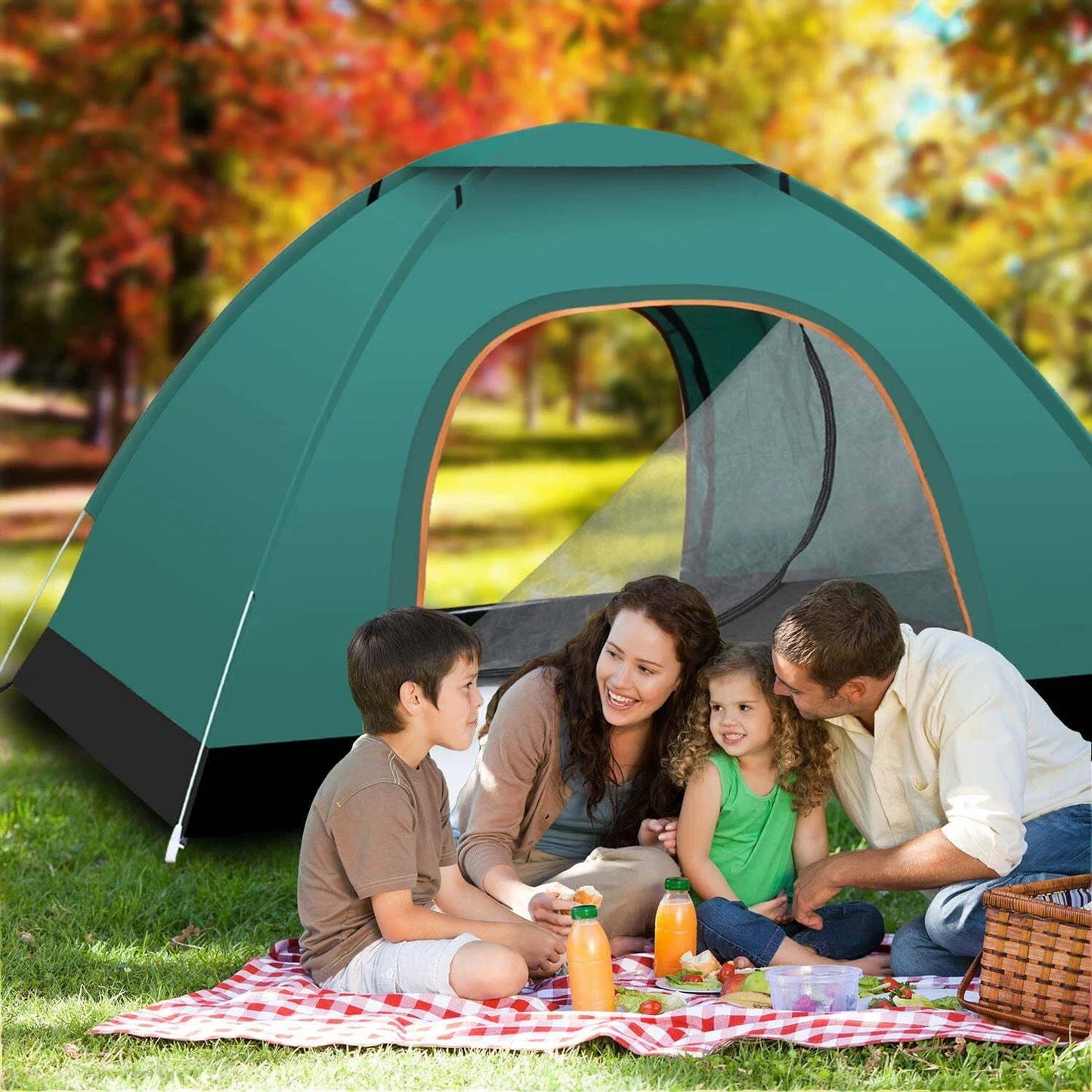 Automatic Pop Up Outdoor Camping Hiking Waterproof