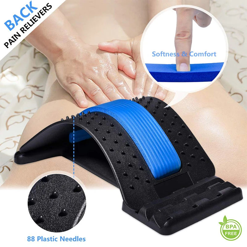 Back Stretcher For Lower Back Pain Relief Adjustable