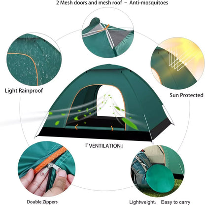 Automatic Pop Up Outdoor Camping Hiking Waterproof