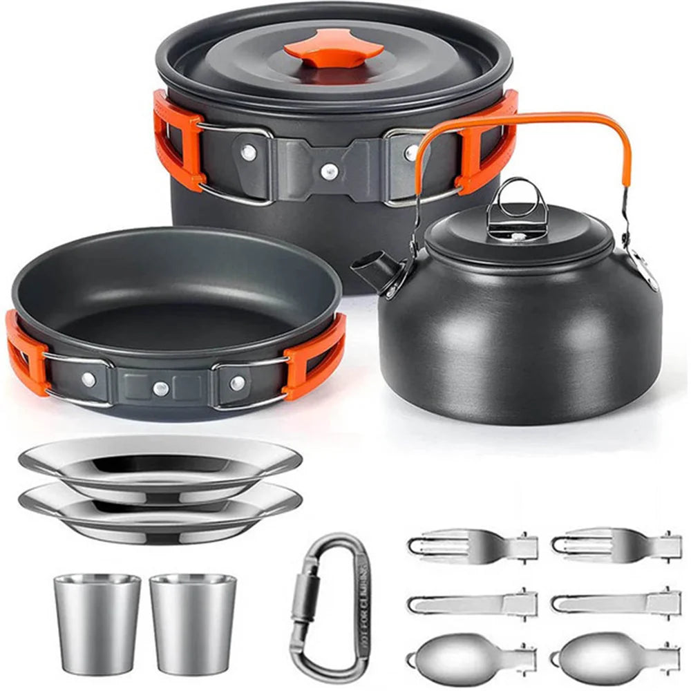 Camping Cooking set Camping Cookware Outdoor Travel