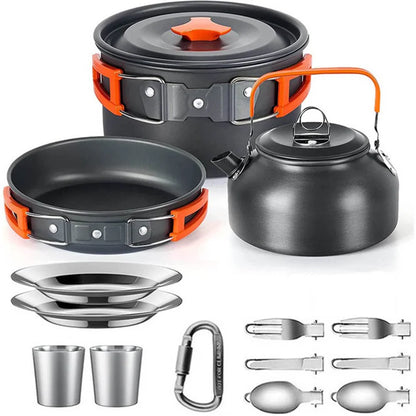 Camping Cooking set Camping Cookware Outdoor Travel