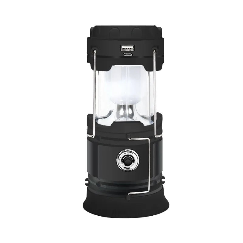 Rechargeable Mini Solar Camp Lanterns Collapsible