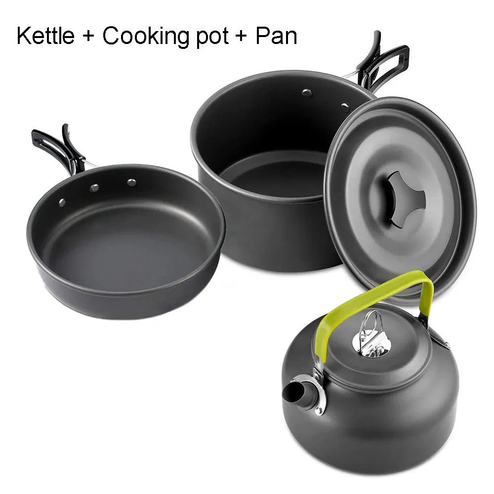 Camping Cooking set Camping Cookware Outdoor Travel