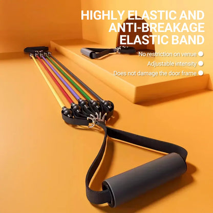 Pull Rope Bodybuilding Resistance Bands Set