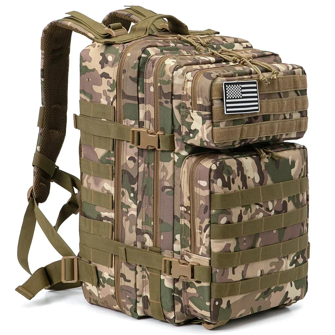 45L Tactical Backpack Large Capacity Outdoor Rucksack