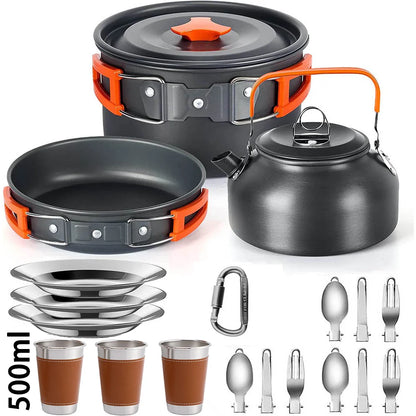 Camping Cooking set Camping Cookware Outdoor Travel